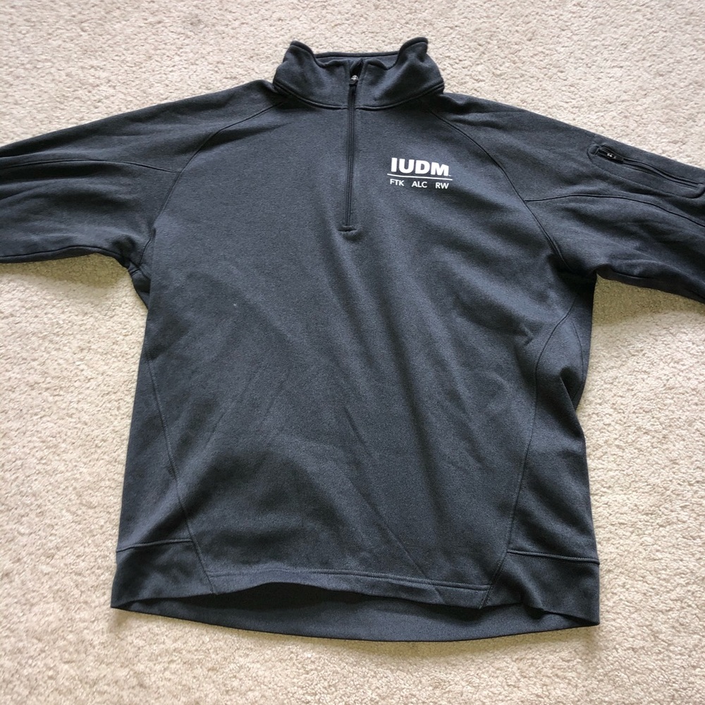 IUDM quarter zip